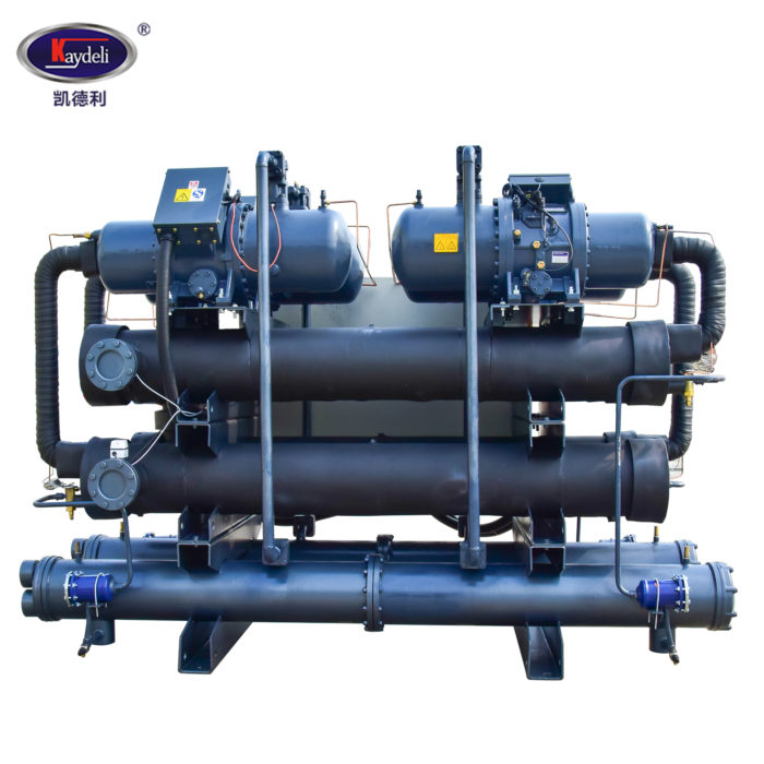 Large 250 ton 4 screw compressors water cooled chiller | Kaydeli ...
