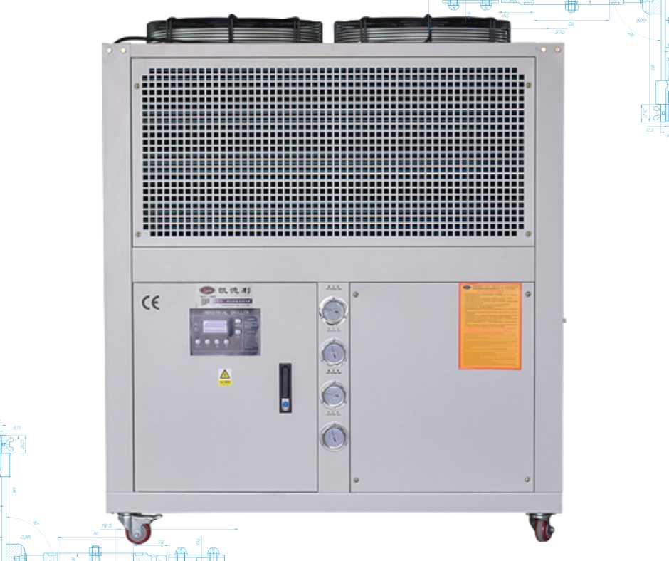 Air cooled scroll chiller
