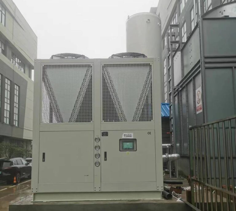 Plastic and rubber chiller